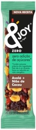 Enjoy Barra Zero Açúcar Avela E Nibs De Cacau 12 X 25G - imagem 4