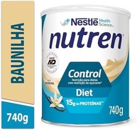 Pó para Preparo de Bebida Baunilha Diet Zero Lactose Nutren Control Lata 740g - imagem 2