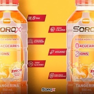 SOROX Bebida Hidratante Zero Açúcar com 8 Íons e Zinco para Imunidade, Baixa Caloria, Eletrolitos para Hidratação e Reposição Energética - 550ml (1-Pack) - imagem 2