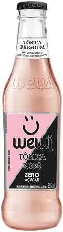 Wewi Água Tônica Rosé ZERO Açúcar Garrafa 255ml - imagem 4