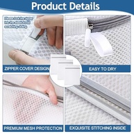 Sacos de Lavagem de Malha com Zíper - 3 Peças 40x30 cm | Proteção Total para Roupas em Máquina de Lavar e Secadora - imagem 5