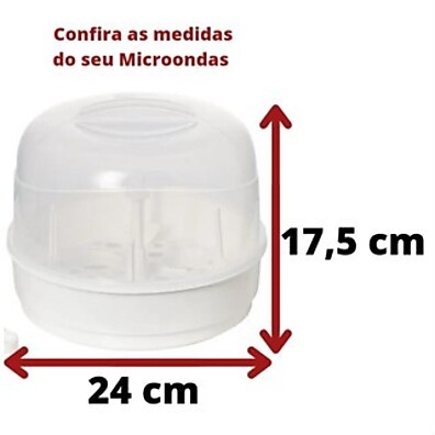 Esterilizador a Vapor: Mamadeiras Seguras em Minutos 🍼
