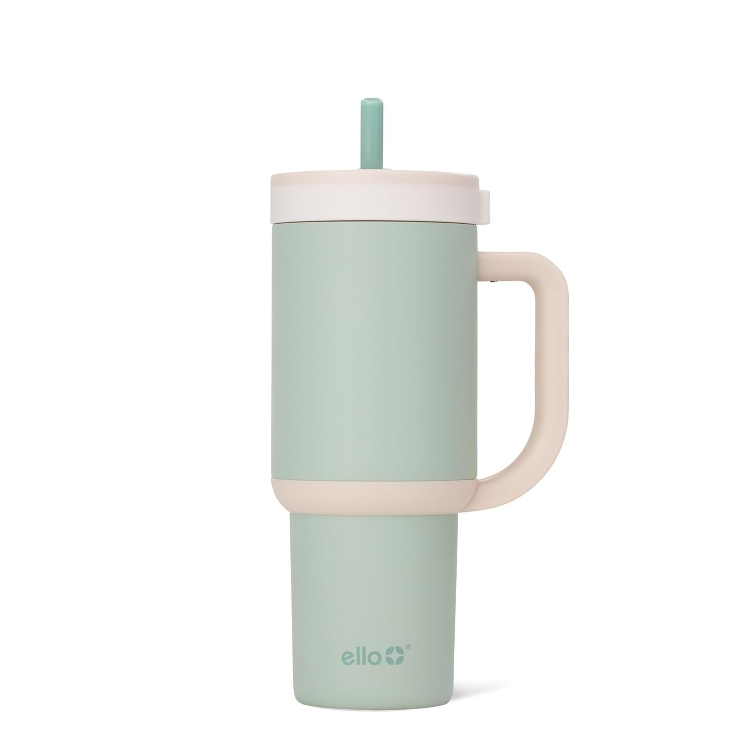 Copo Ello Oasis 680 ml com Canudo Retrátil – Aço Inox Isolado, 100% à Prova de Vazamento, Ideal para Manter Bebidas Frias por Até 24h