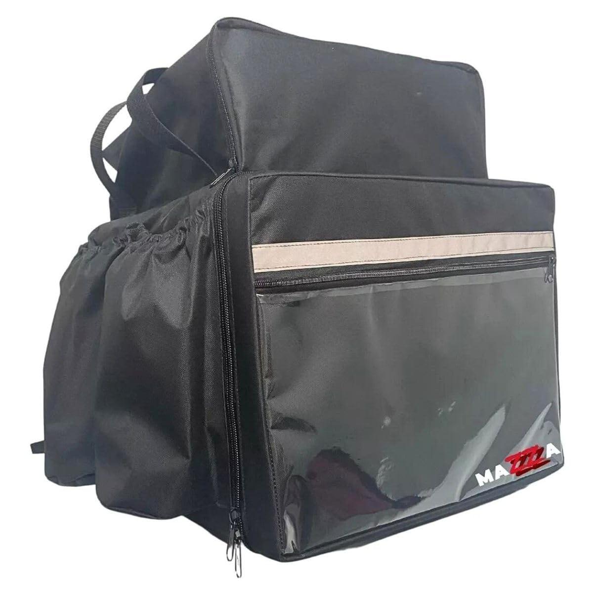 Capa Protetora Mochila Bag 45L para Motoboy Delivery - Nylon Resistente - Preta