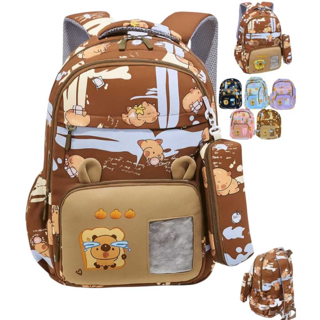 Mochila Capivara: Estilo e Praticidade!