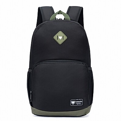 Mochila Cavalera Preta Espaçosa – Ideal para Faculdade e Estudos
