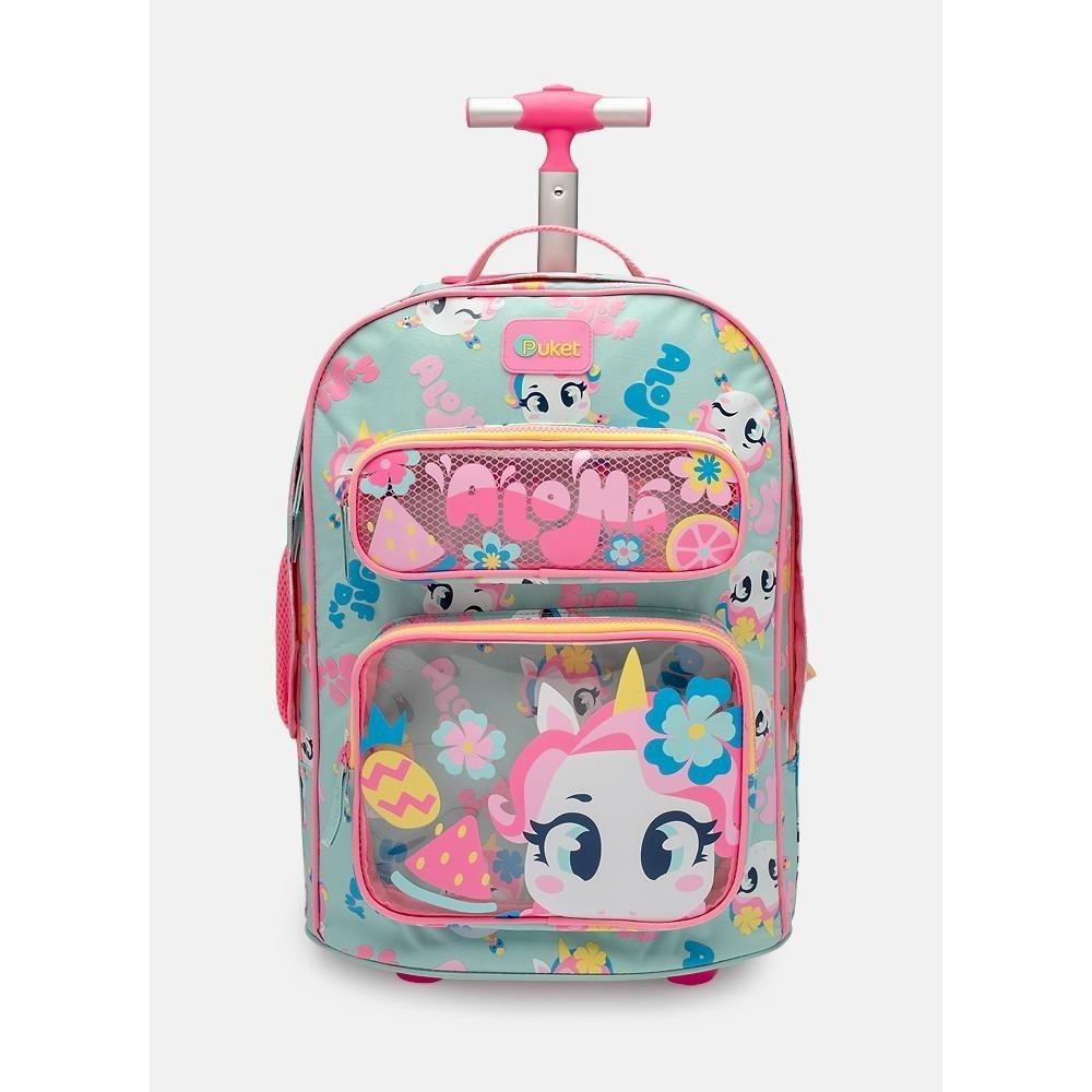 Mochila Escolar Puket Unicórnio: 25L de Magia!