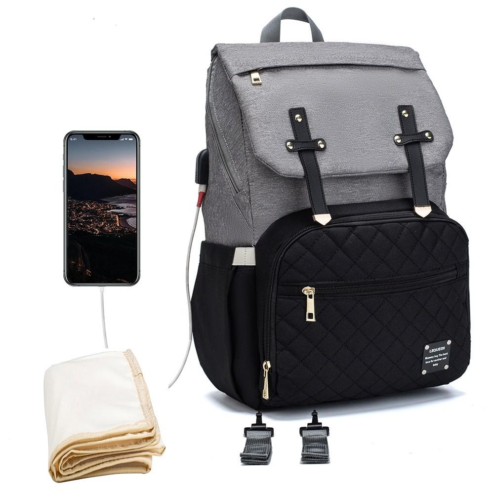 Mochila Maternidade Lequeen: Conforto e Praticidade