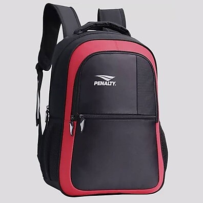 Mochila Penalty 113 Preta e Vermelha – Estilo e Praticidade