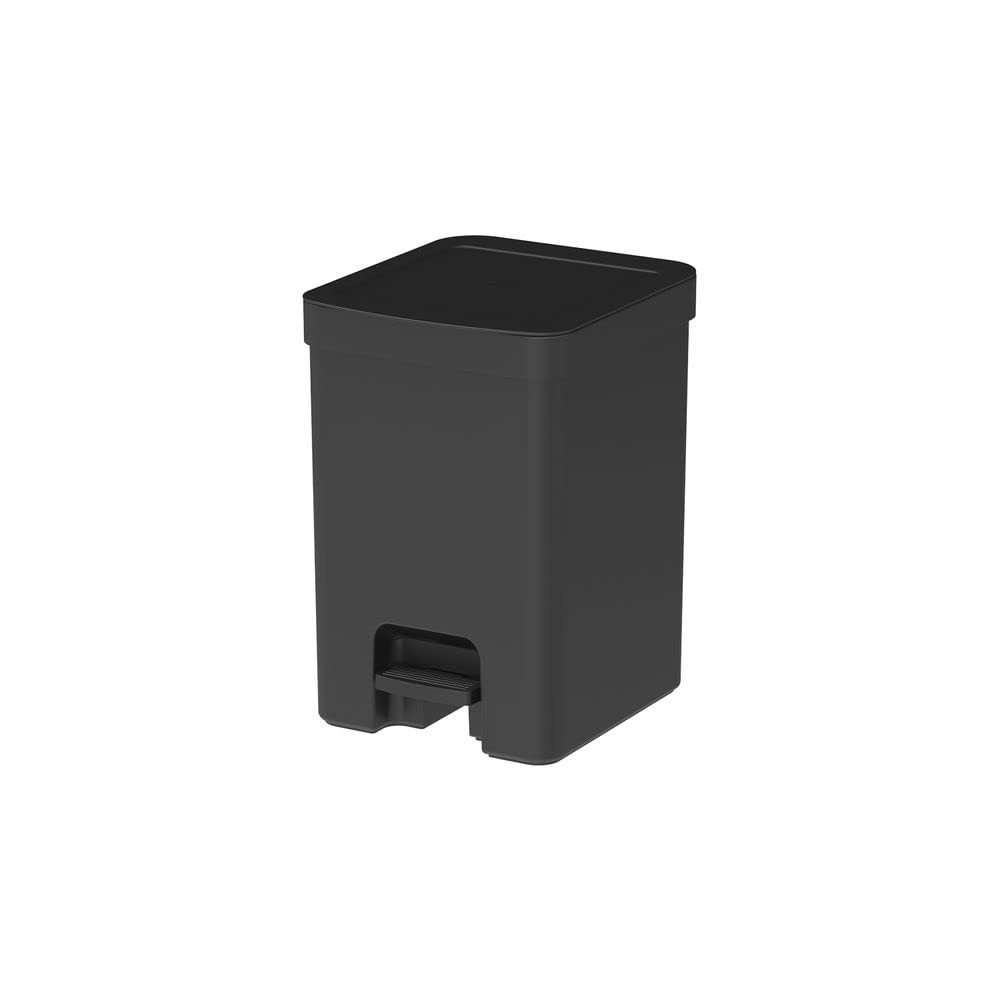 Lixeira com Pedal e Tampa Trium LX4100PTF 12L - Esconde Sacola, Design Moderno e Prático