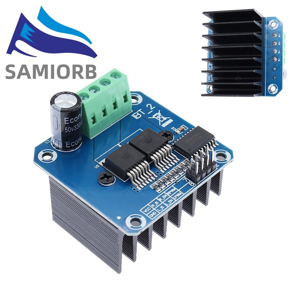 Módulo BTS7960 43A: Potência Extrema e Controle Preciso para Robótica e Arduino
