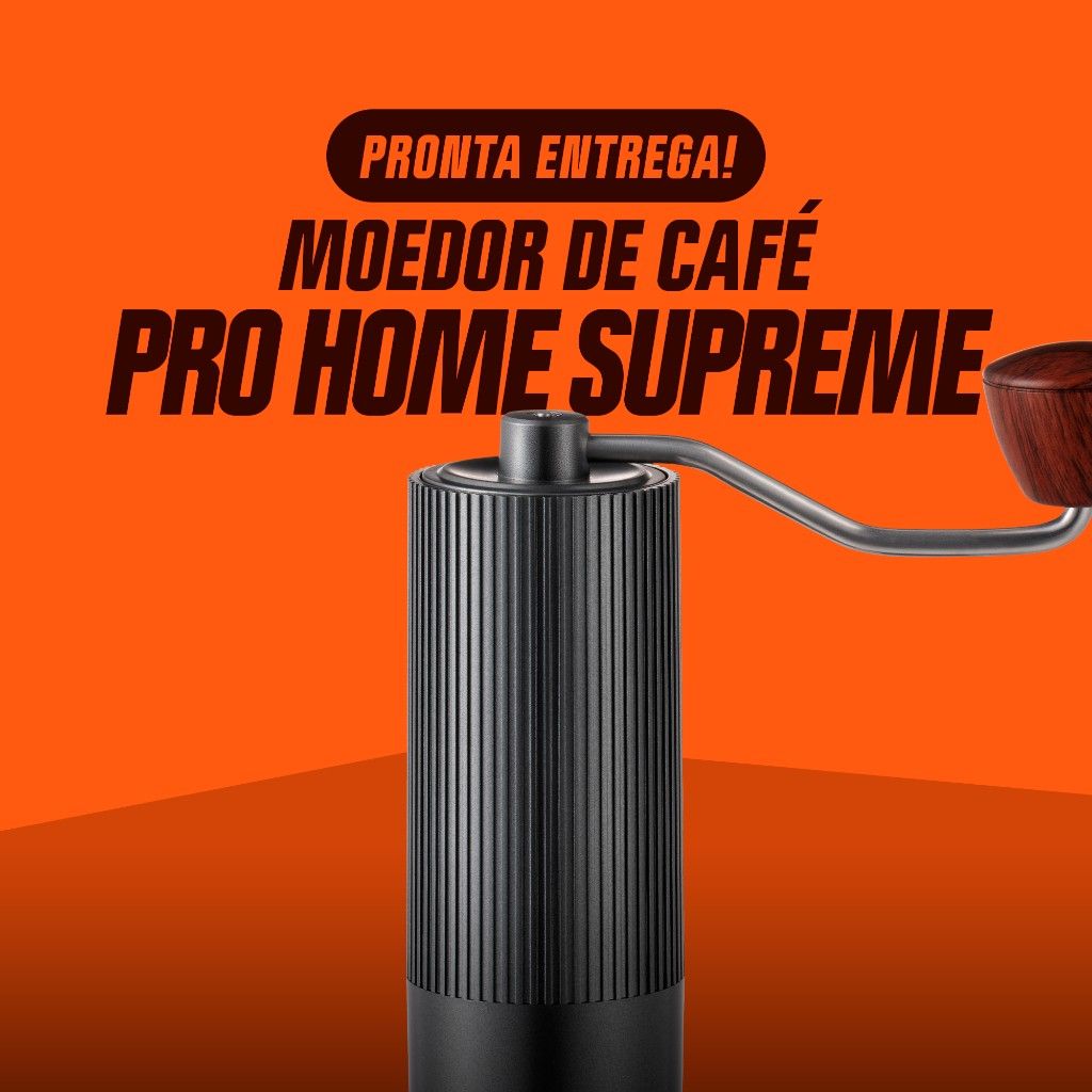 Moedor de Café Manual Pro Home Supreme: Sabor na Medida!