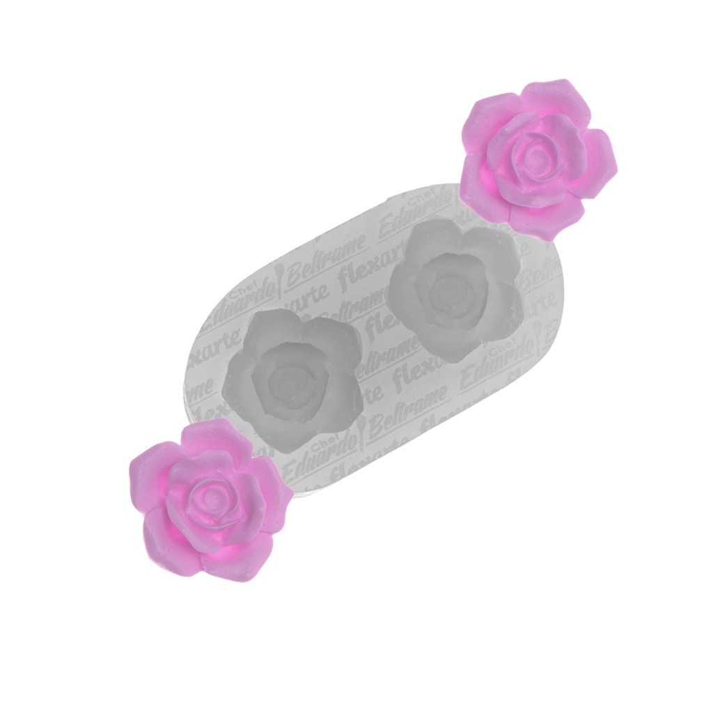 Molde de Silicone Beulah 869: Crie Flores Perfeitas para Doces e Artesanatos