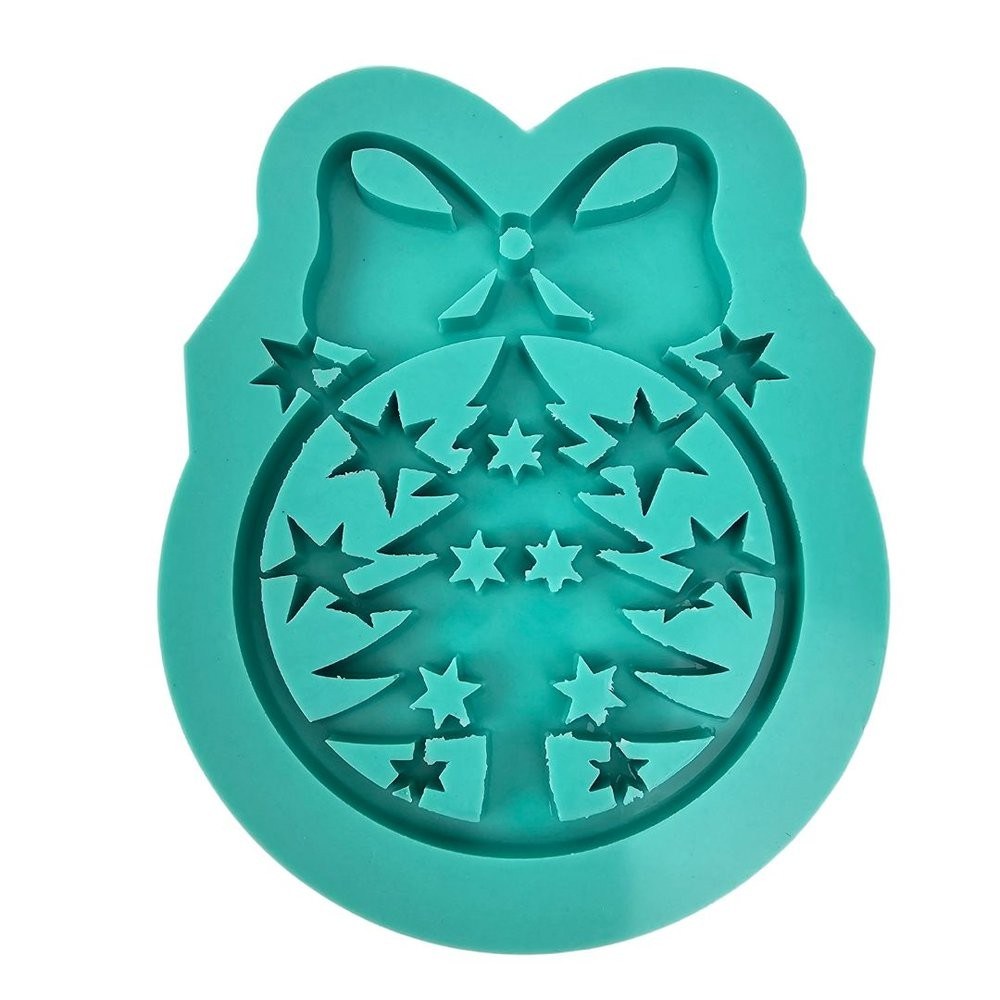 Molde Resina Bola Natal: Crie Enfeites Brilhantes em Casa!