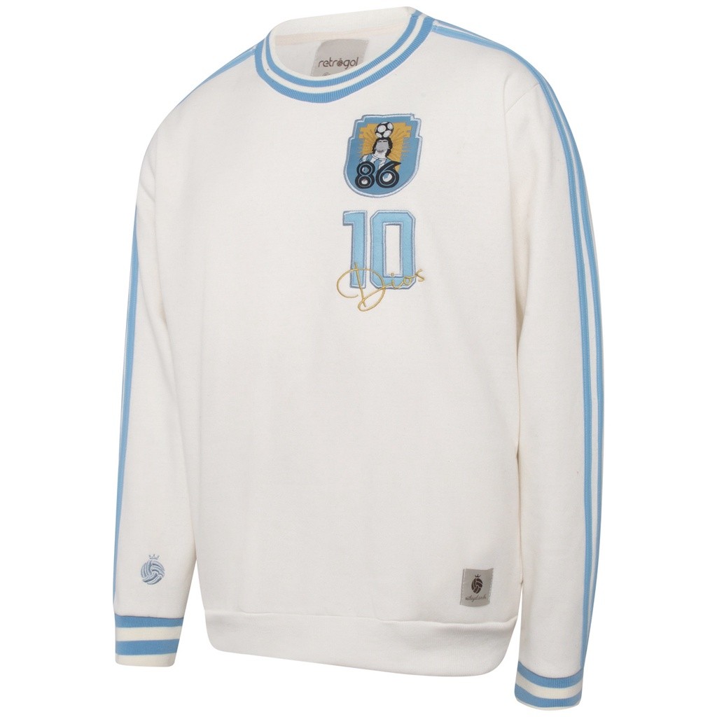 Moletom Argentina Retrô 10 Dios: Estilo e Conforto!