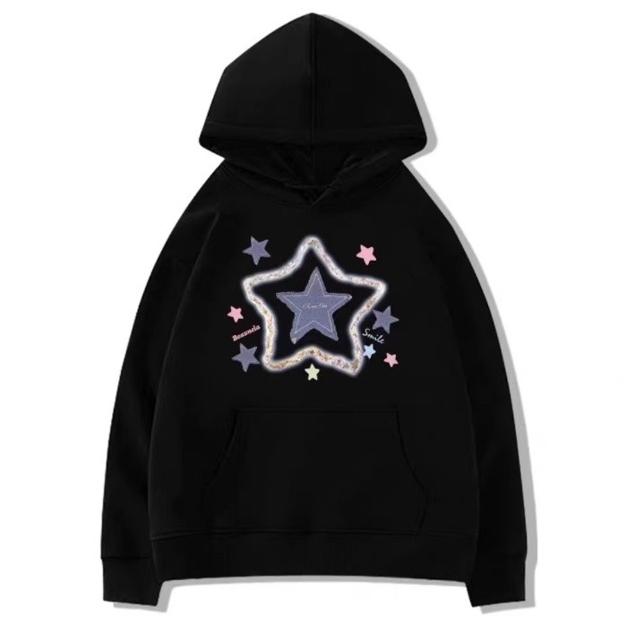 Moletom Canguru Estrela Coreana: Estilo e Conforto!