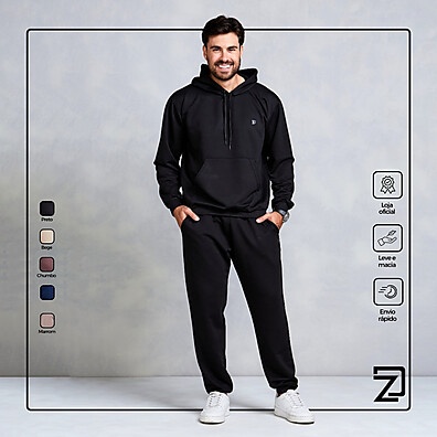 Moletom Masculino Canguru: Conforto e Estilo!