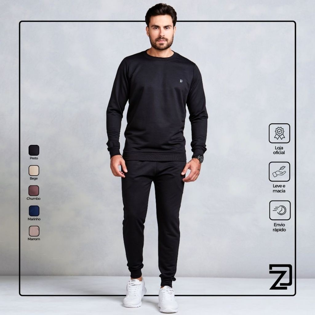 Moletom Masculino Liso: Conforto e Estilo!