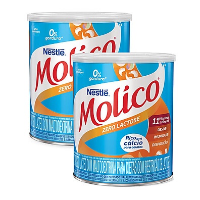 Molico Zero Lactose: Nutrição e Sabor em 260g