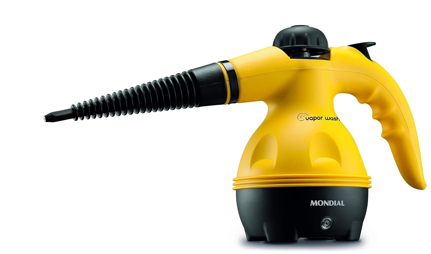 Higienizador a Vapor Mondial 1000W Amarelo/Preto HG-01: Limpeza Profunda e Versátil