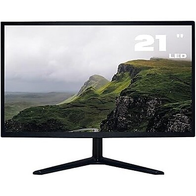 Monitor 21" BRX: Imagem Nítida e Conexão Versátil