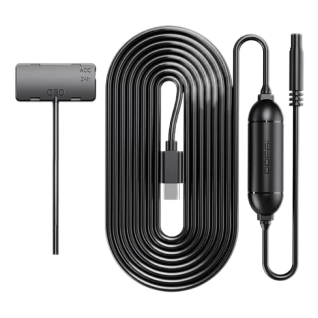 Kit Hardware DDPAI OBD: Monitoramento 24h Inteligente para sua Dash Cam