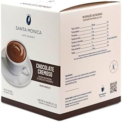 Café Santa Monica Chocolate Europeu: 20 Cápsulas Monodose