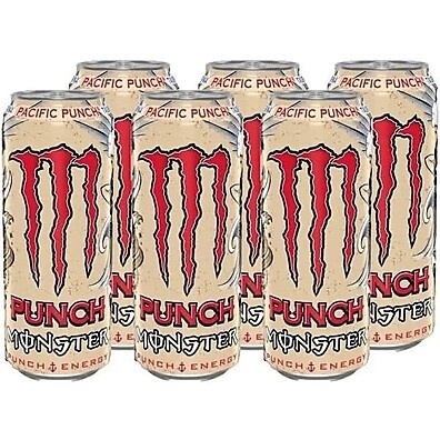Monster Pacific Punch: Energia Tropical em Pack 6 Latas 473ml