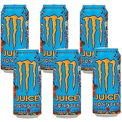 Monster Mango Loco 6x473ml: Energia Tropical Irresistível