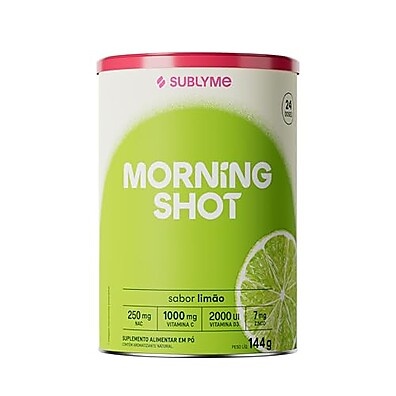 Morning Shot Limão 2.0 Sublyme: Energia Pura (144g)