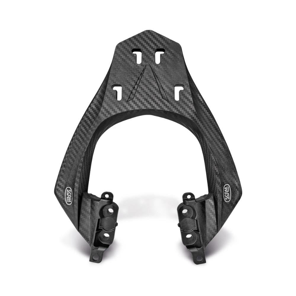 Suporte Baú Superior Fiber Force FZ15 2023+ Preto: Segurança e Estilo para Sua Moto