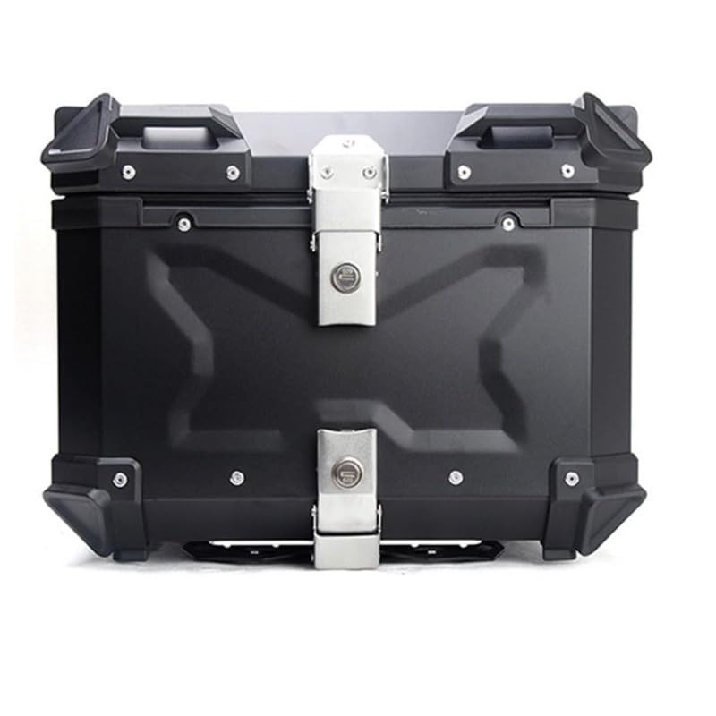 Baú de Moto Alumínio 28L-45L: Resistente, Impermeável e Seguro | Porta-Malas Top Case