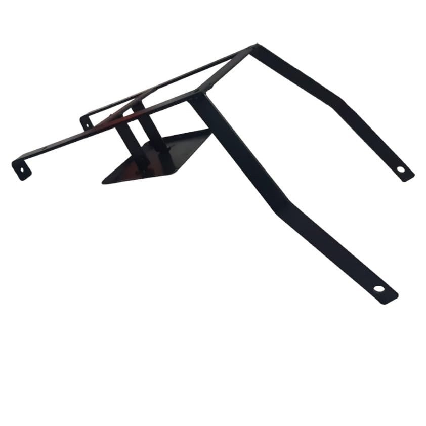 Suporte de Baú Universal para Moto: Titan, YBR, Factor e Mais - Fixação Segura no Amortecedor