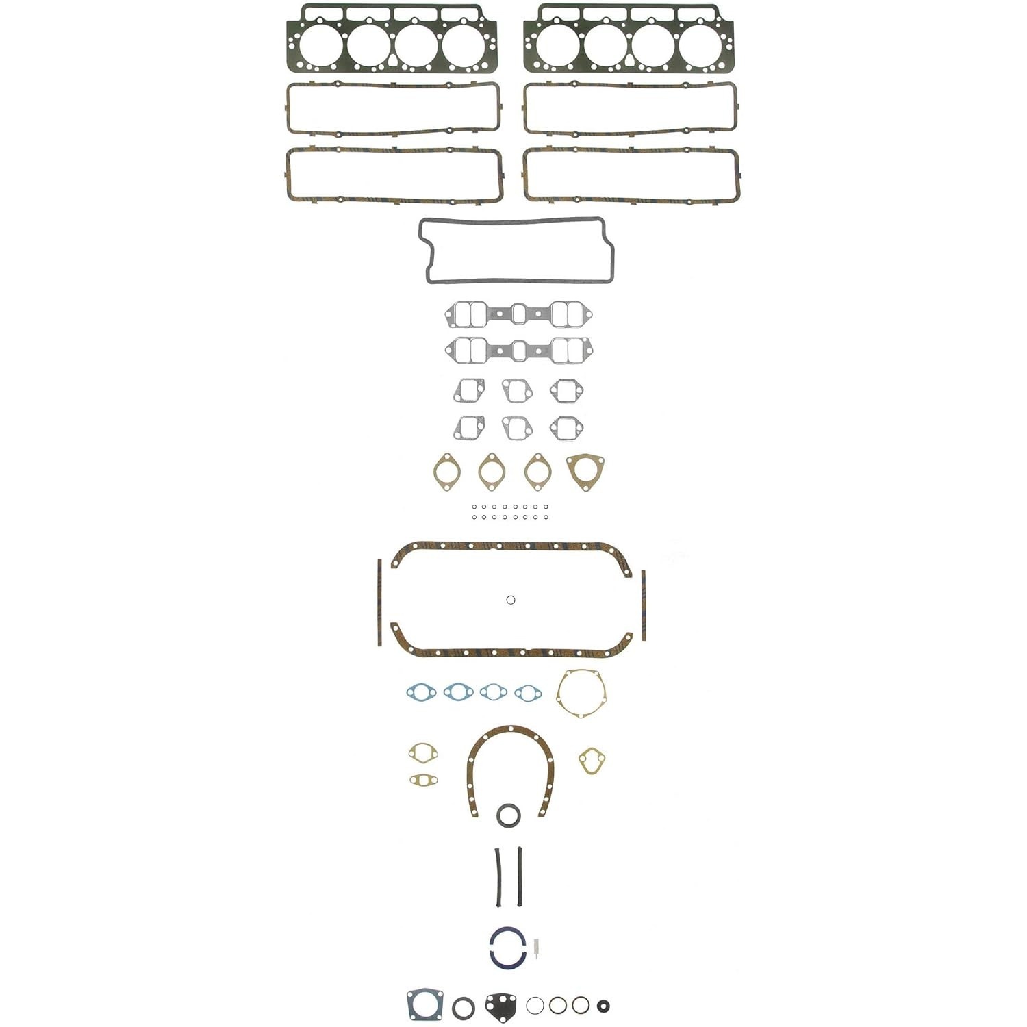 Conjunto Completo de Vedação Fel-Pro FS 7893 PT-4: Revisão de Motor Impecável