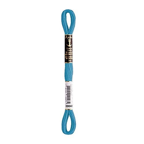 Linha Para Bordar Anchor Mouline Coats Corrente 00433 - 6 Fios, 8 Metros - Ideal para Ponto Cruz e Bordados