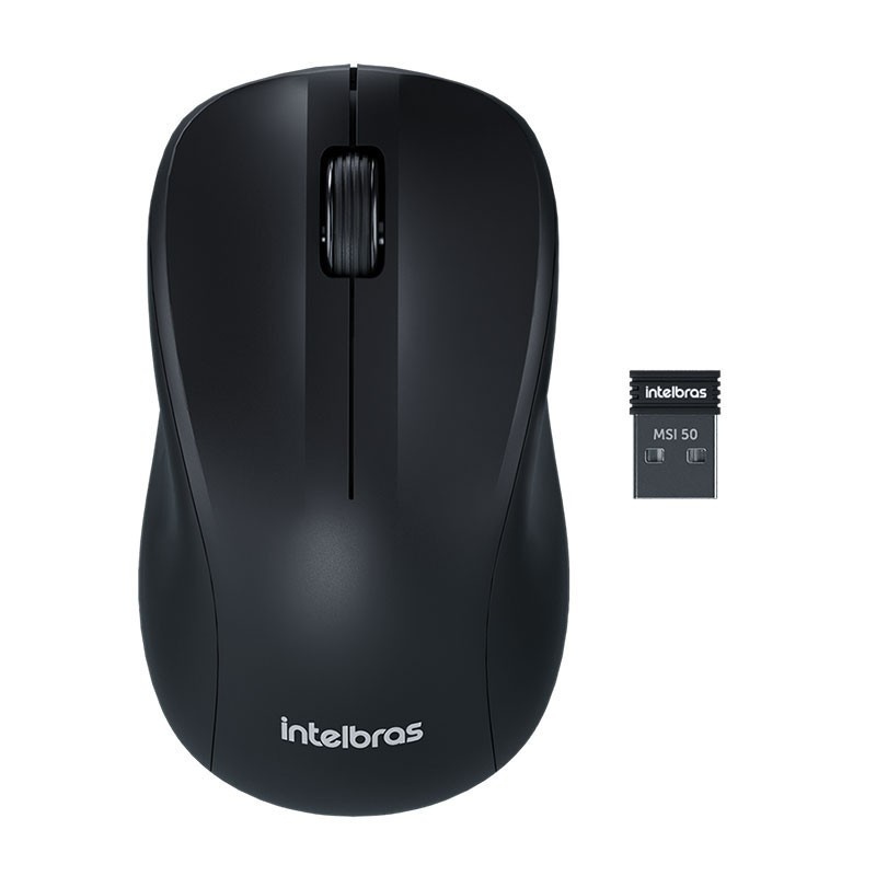 Mouse Sem Fio Intelbras MSI 50: Silêncio e Precisão