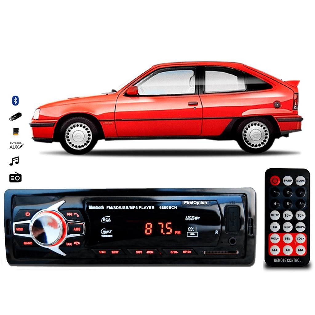MP3 Player Automotivo: Rádio, Bluetooth e USB