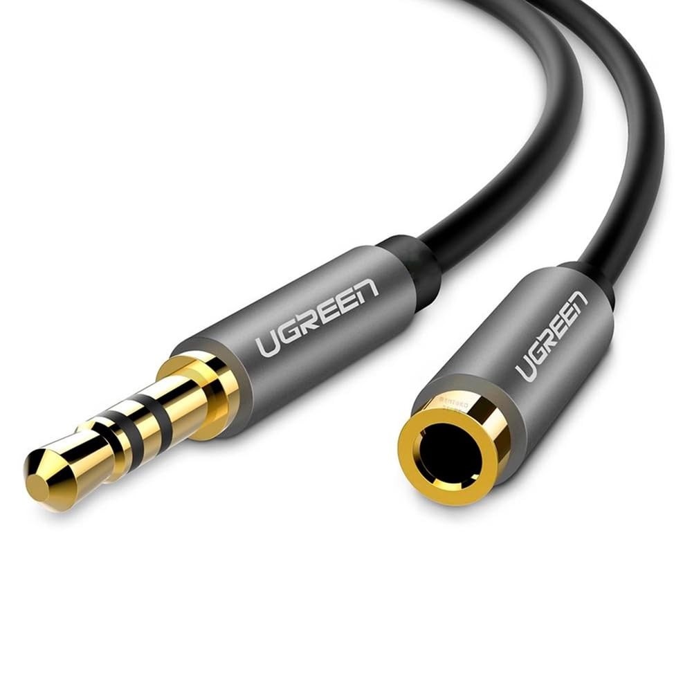 MPOWER Cabo Extensão Áudio 3.5mm Macho-Fêmea 5m: Som Ampliado com Qualidade Premium