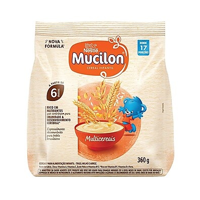 Mucilon Multicereais: Nutrição Completa para o Seu Bebê