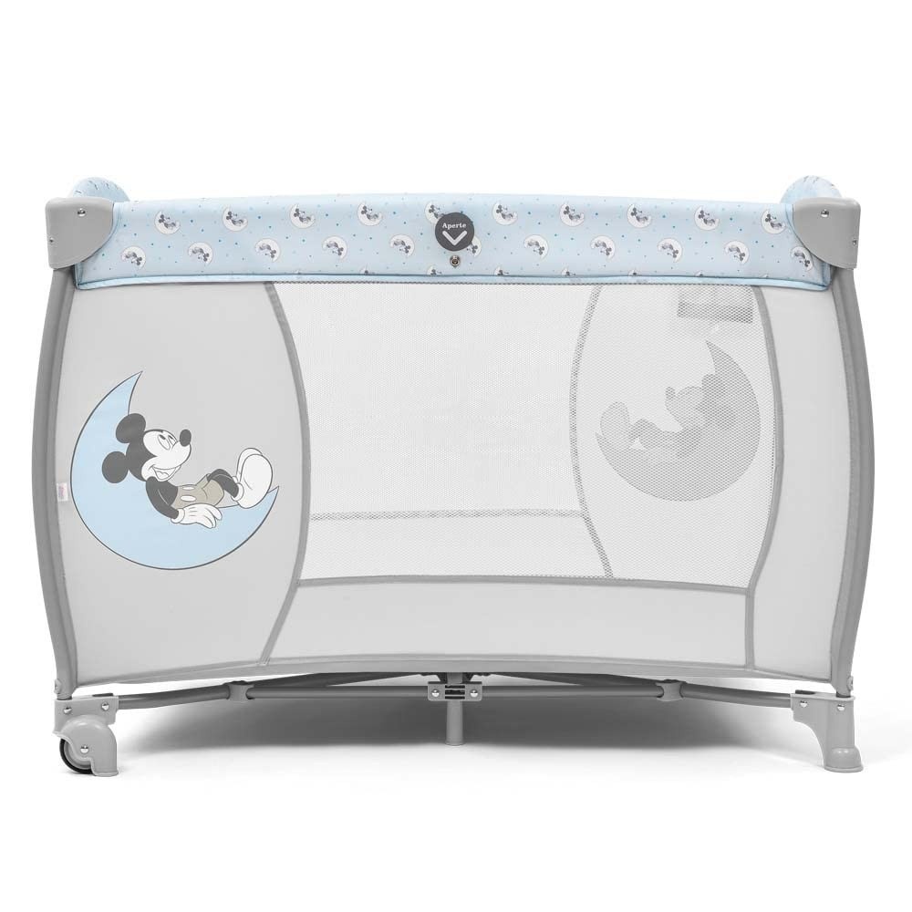 Berço Desmontável 0-15kg com Cercadinho Mickey Milky Way - Multikids Baby BB442