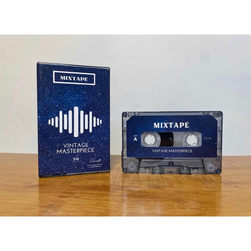 Fita K7 Personalizada com 90 Minutos de Música