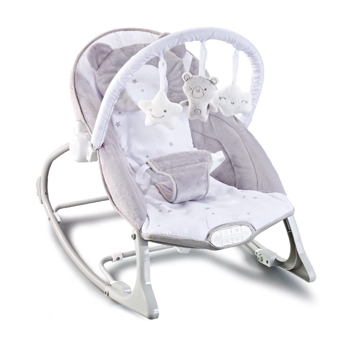 Cadeira de Descanso Musical Urso Polar com Som da Natureza - Maxi Baby