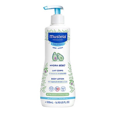 Mustela Hydra Bebê com Abacate Orgânico: Hidratação Natural