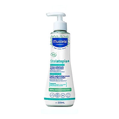 Mustela Stelatopia+ Hidratante: Alívio Imediato para a Pele Seca