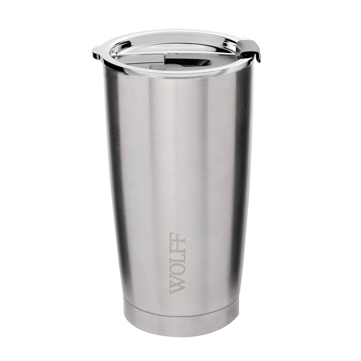 Copo Térmico Wolff 600ml - Aço Inox com Parede Dupla | Mantém Bebidas na Temperatura Ideal para Viagem