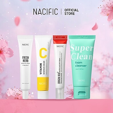 NACIFIC: Kit Cuidados com a Pele – 4 Itens Essenciais