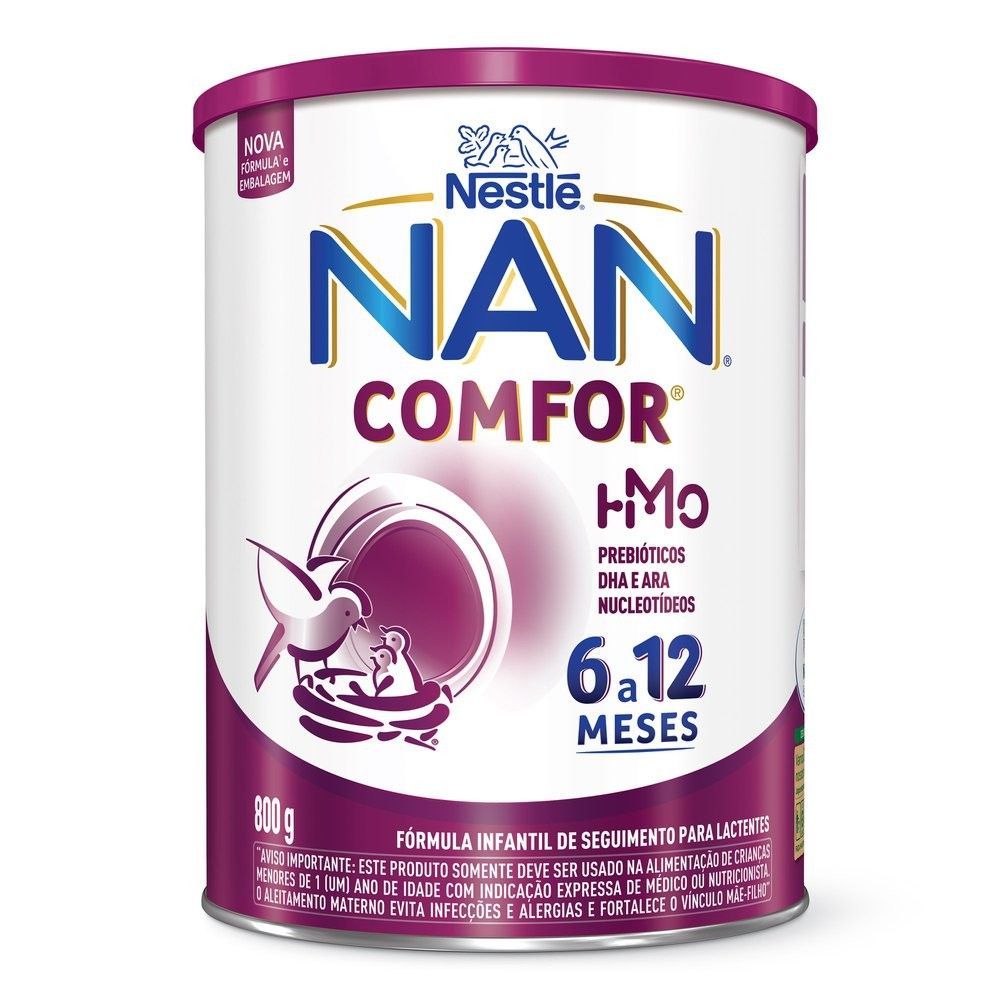 NAN Comfor HMO 6-12 meses: Nutrição Completa!