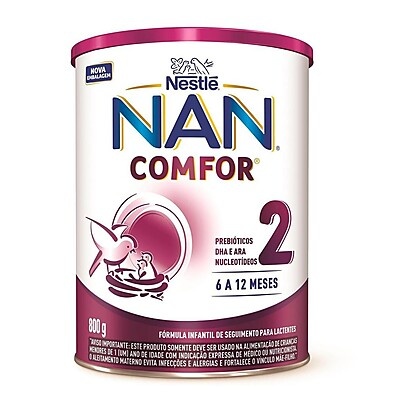 Nan Confort 2: Nutrição para Bebês de 6 a 12 Meses