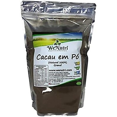 Cacau 100% Puro Wenutri: Sabor Intenso e Natural 1kg