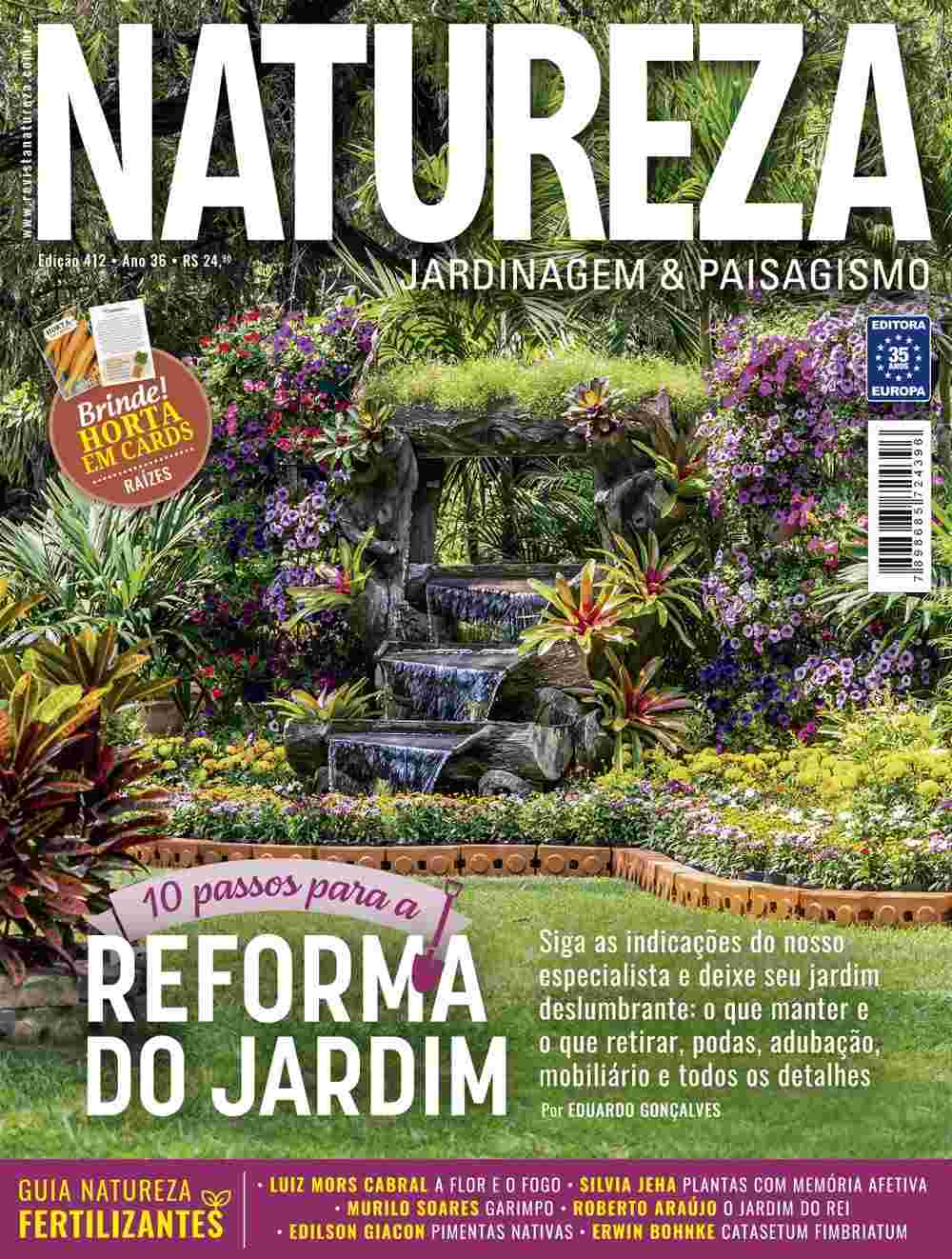 Revista Natureza Edição 412: Transforme Seu Jardim com Dicas de Especialistas